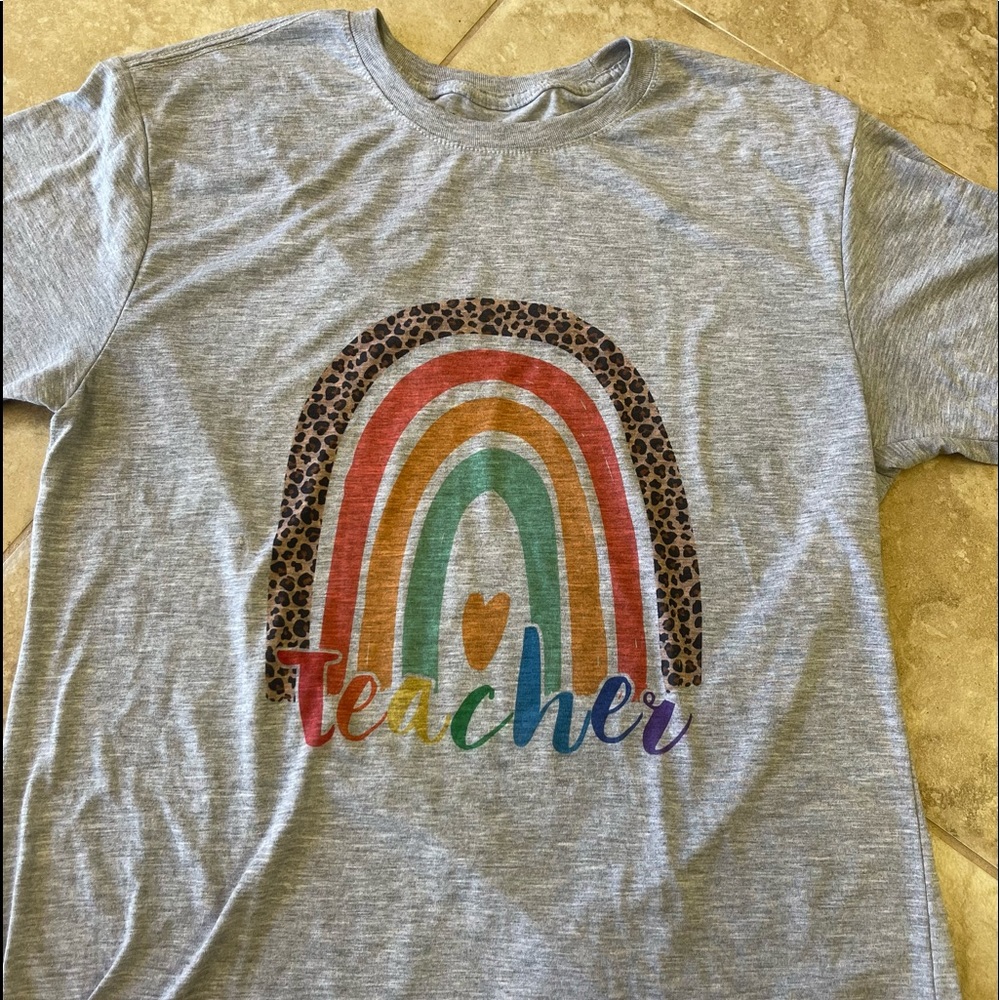 “Teacher” Graphic T-Shirt